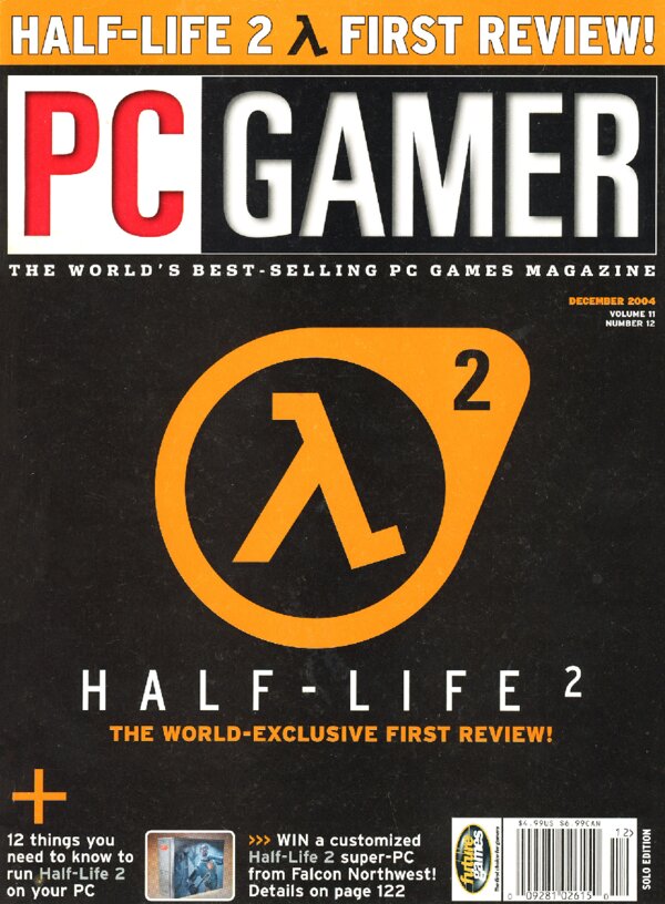 PC Gamer US   Issue 130 (December 2004) cover